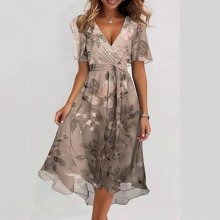 Andrea | Luftiges Freizeitkleid mit Muster