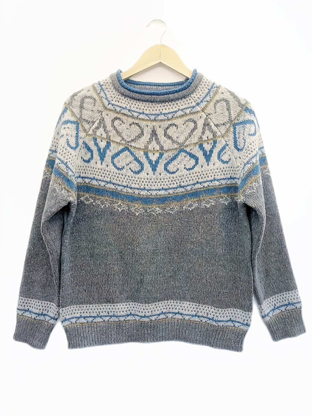 Elena | Warmer Pullover im stilvollen Strick-Look