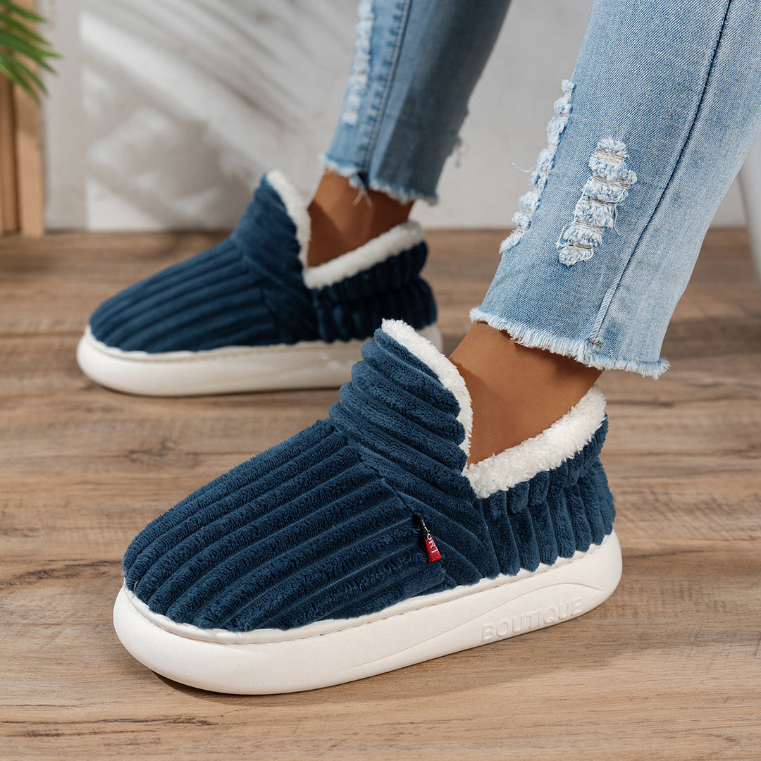 Lina | Gemütliche Plüsch-Pantoffeln für Damen