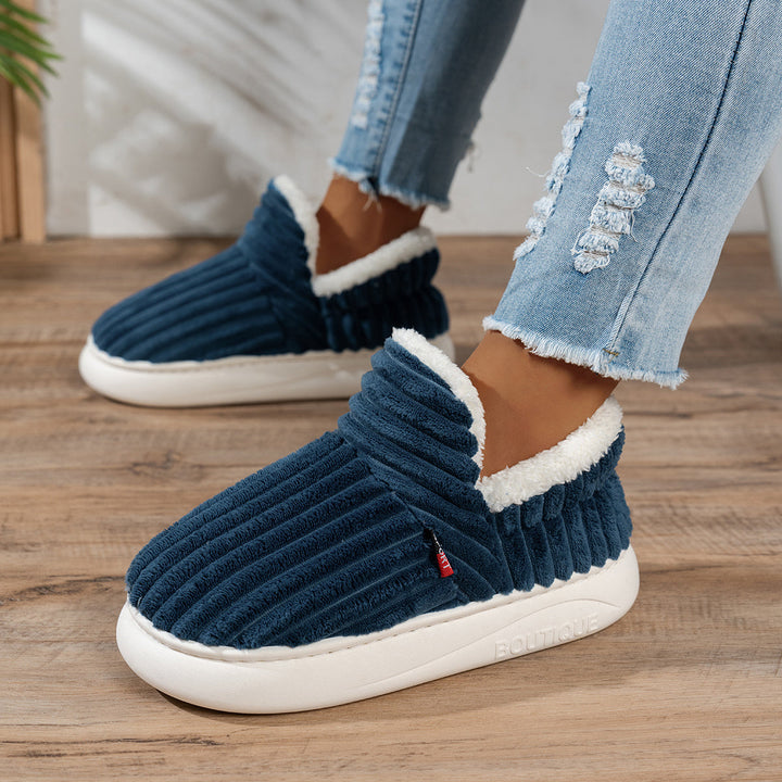 Lina | Gemütliche Plüsch-Pantoffeln für Damen