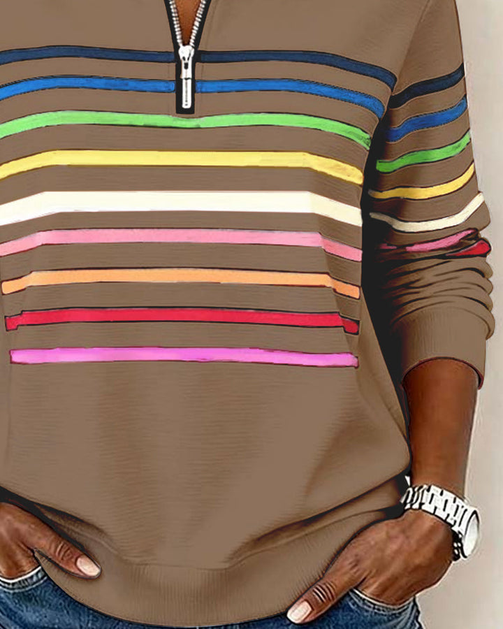 Clara | Damen Sweatshirt elegant & alltagstauglich