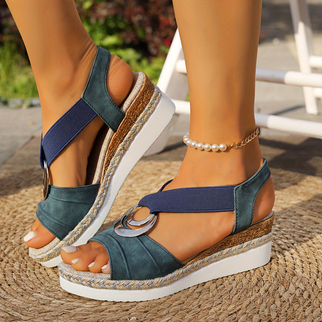 Clara | Schicke Küsten Sandalen Damen Look