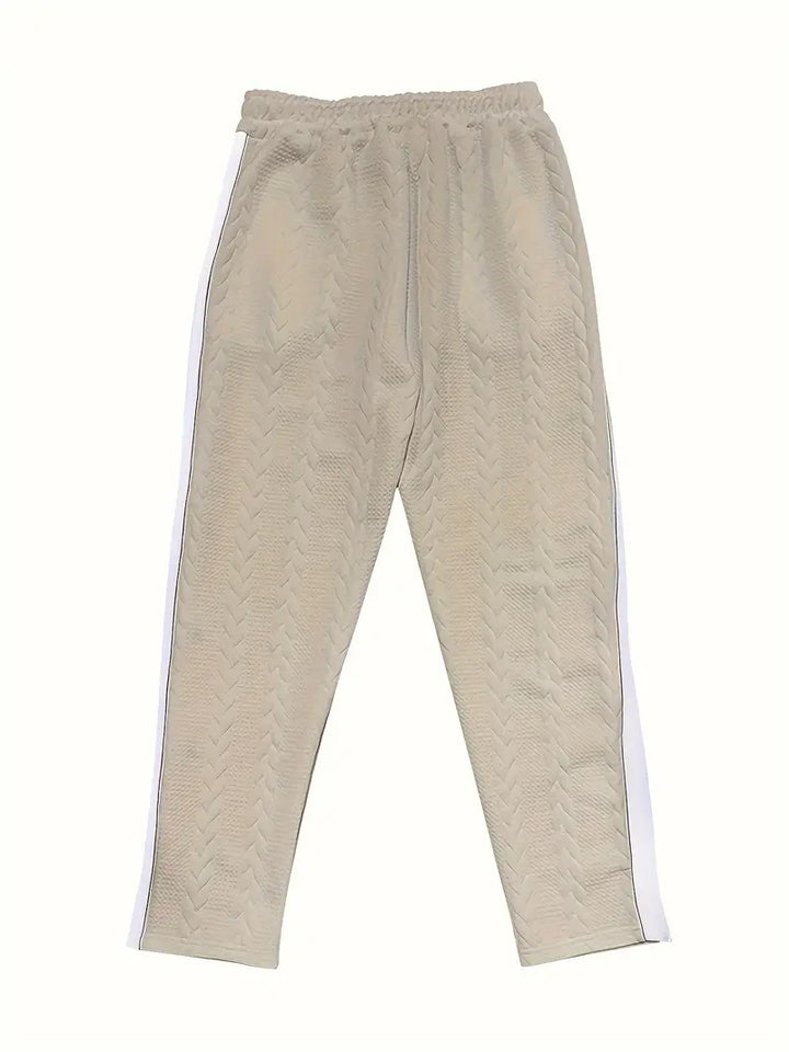 Kiana | Lässige Strickhose mit seitlichen Knopfakzenten