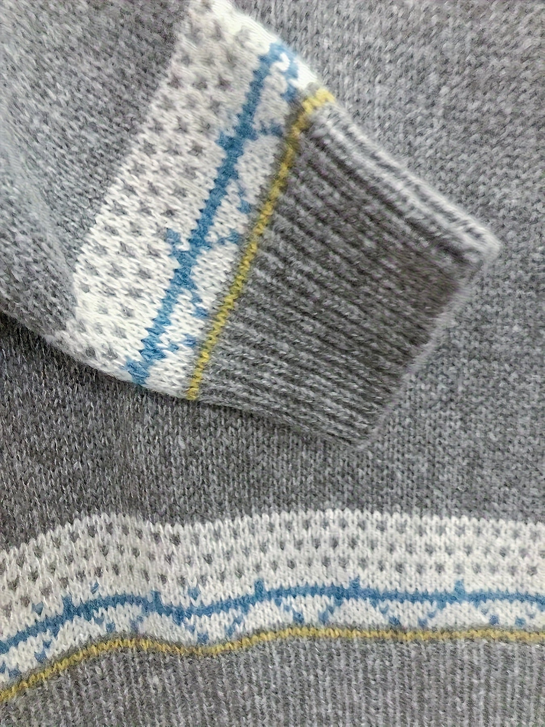 Elena | Warmer Pullover im stilvollen Strick-Look