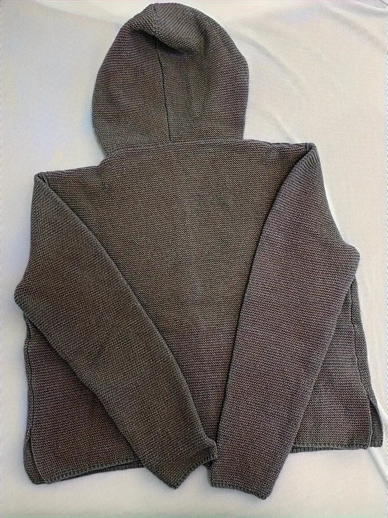 Livia | Lässige Strickjacke mit Kapuze für jeden Tag