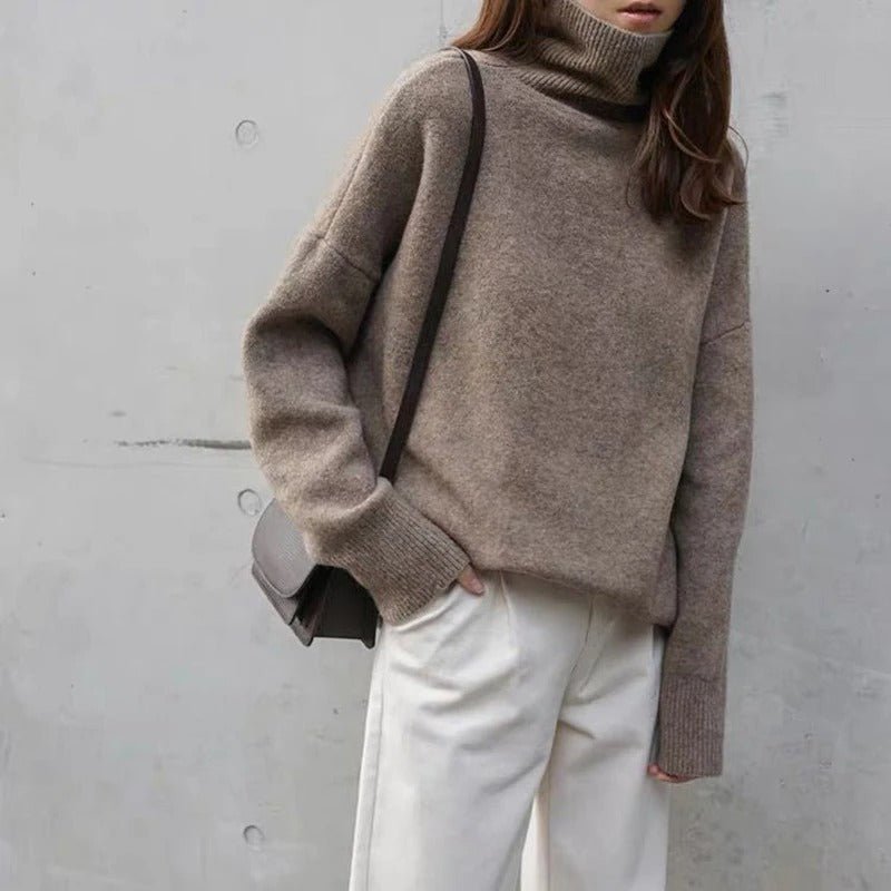 Nina | Trendiger Rollkragenpullover für Damen