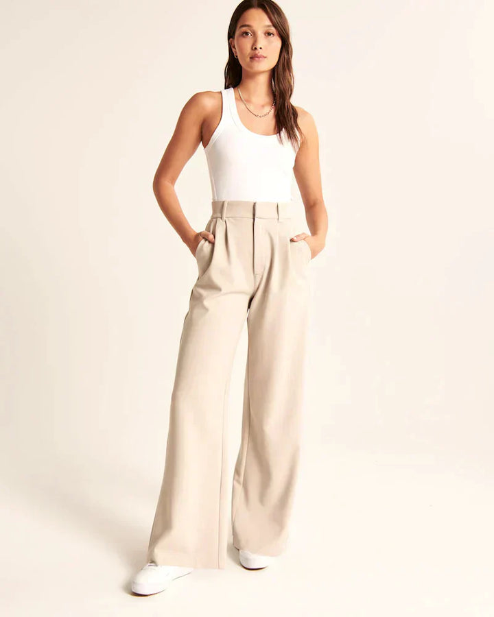 Elena's Ease | Hose mit weitem Bein und Komfort
