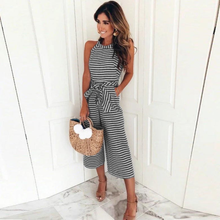 Gianna gestreifter Overall mit Stil