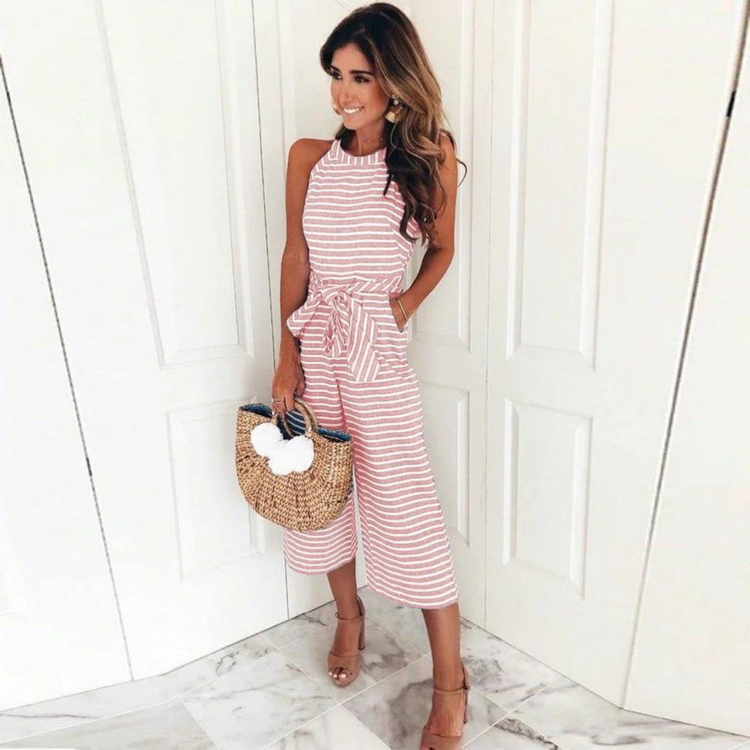 Gianna gestreifter Overall mit Stil