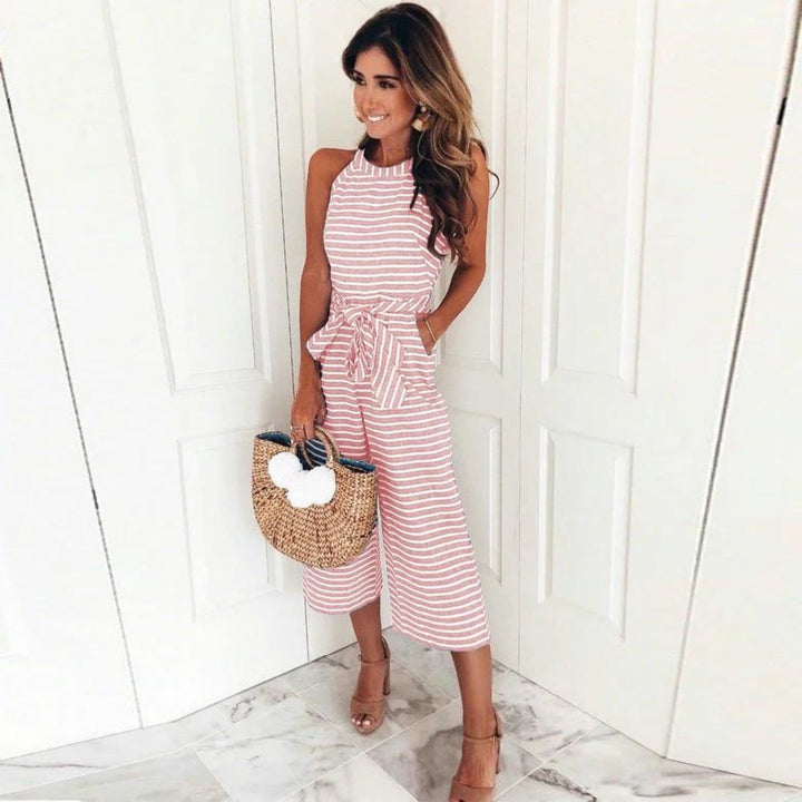 Gianna gestreifter Overall mit Stil
