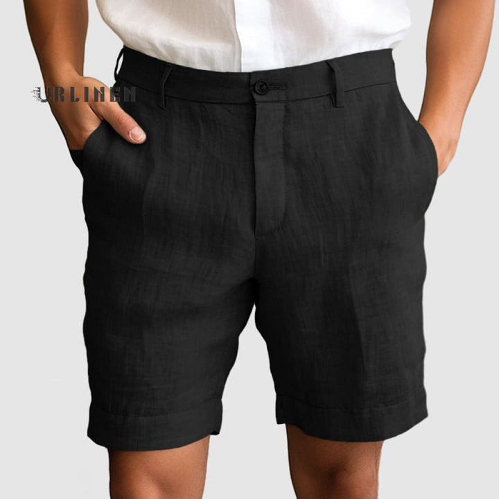 Lässige Baumwoll | Leinen-Shorts für Herren