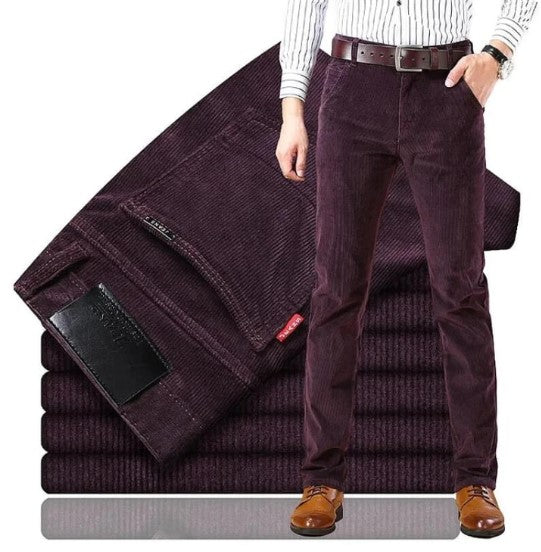 Maverick | Klassische Herrenjeans aus weichem Cordstoff