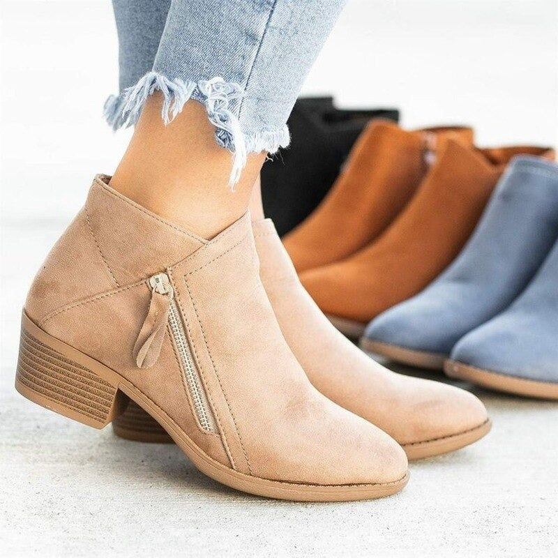 Sabrina | Elegante Wildleder-Stiefel für Damen