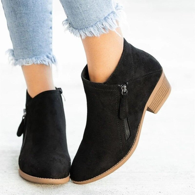 Sabrina | Elegante Wildleder-Stiefel für Damen