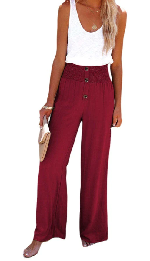 Mia | Damenhose aus Baumwolle und Leinen für heiße Sommertage
