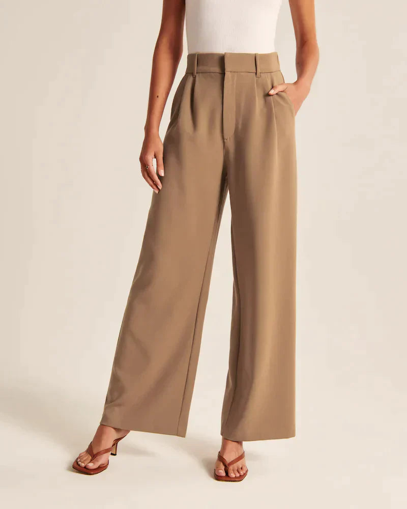 Elena's Ease | Hose mit weitem Bein und Komfort