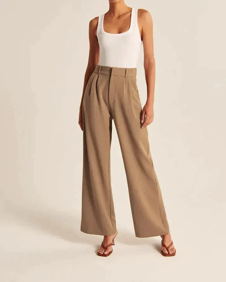 Elena's Ease | Hose mit weitem Bein und Komfort