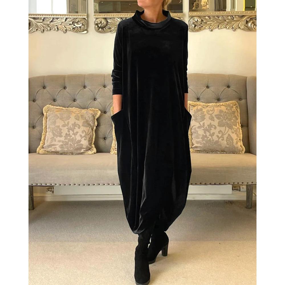 Nora | Elegantes Kleid aus hochwertigem Samt
