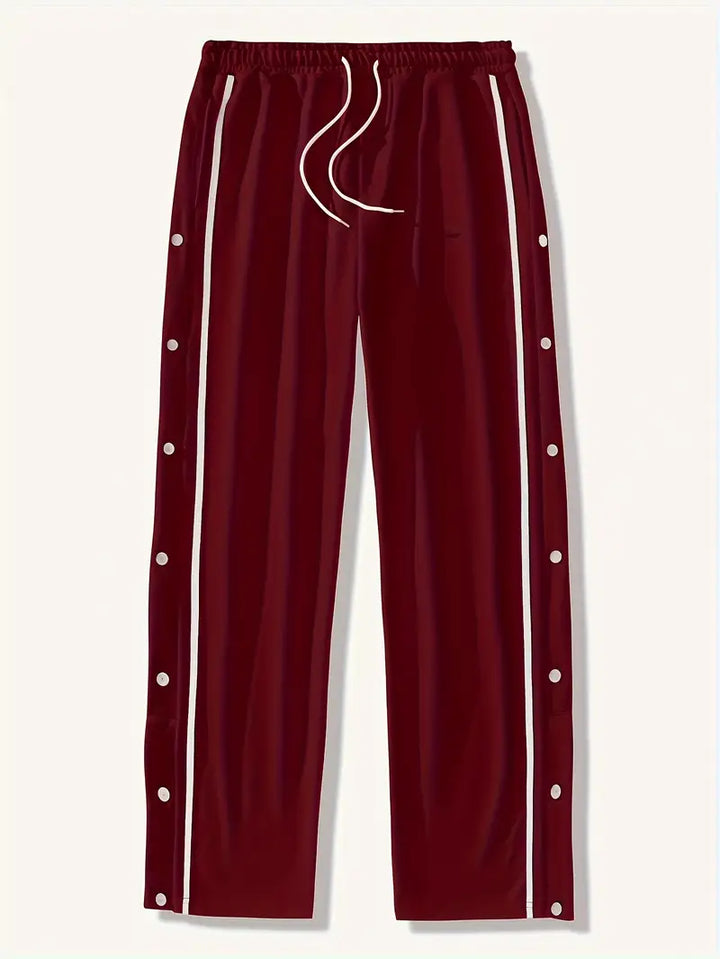 Lino | Locker geschnittene Sporthose mit Knopfdetails