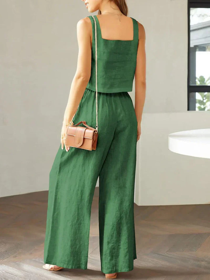 Sofia | Komfortables Damen Set aus Top und Hose
