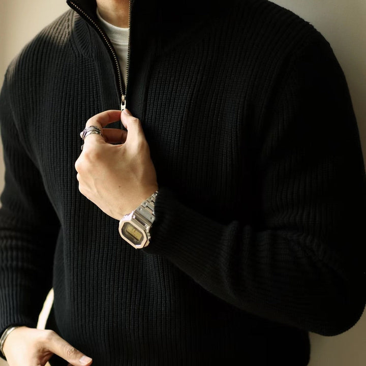 Ami Kaji | Modischer Rollkragenpullover im EU-Stil