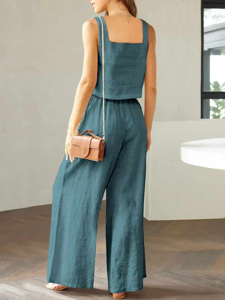 Sofia | Komfortables Damen Set aus Top und Hose