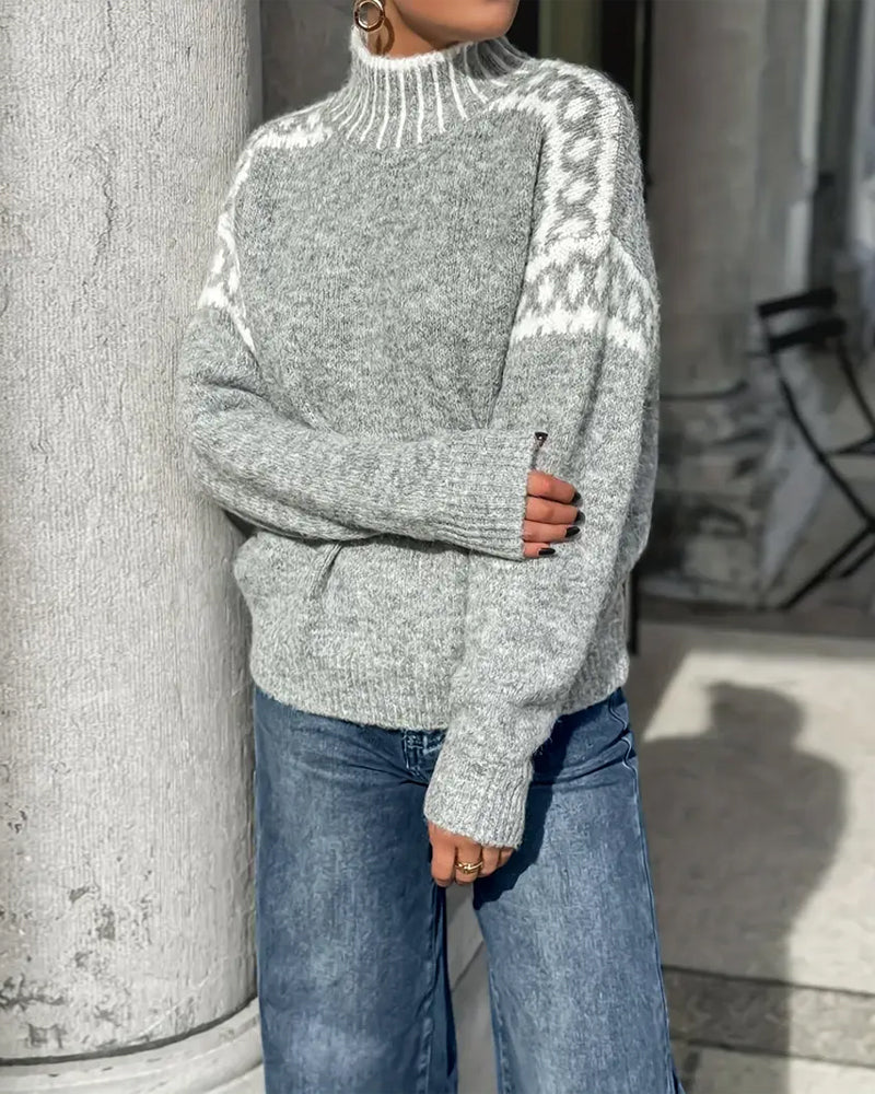 Hanna | Lässiger Strickpullover für jeden Tag