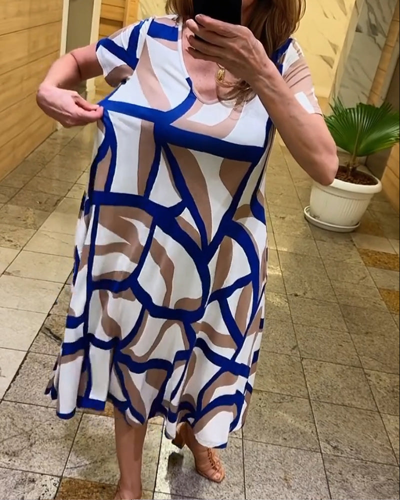 Savannah | Bedrucktes Sommerkleid mit Stil