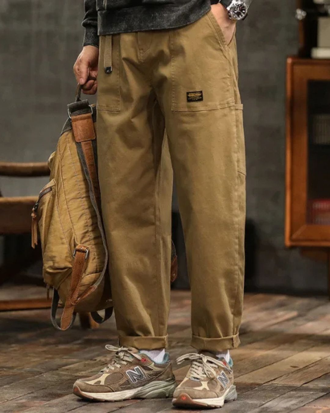 Leon | Vintage Cargo-Hosen im lässigen Stil