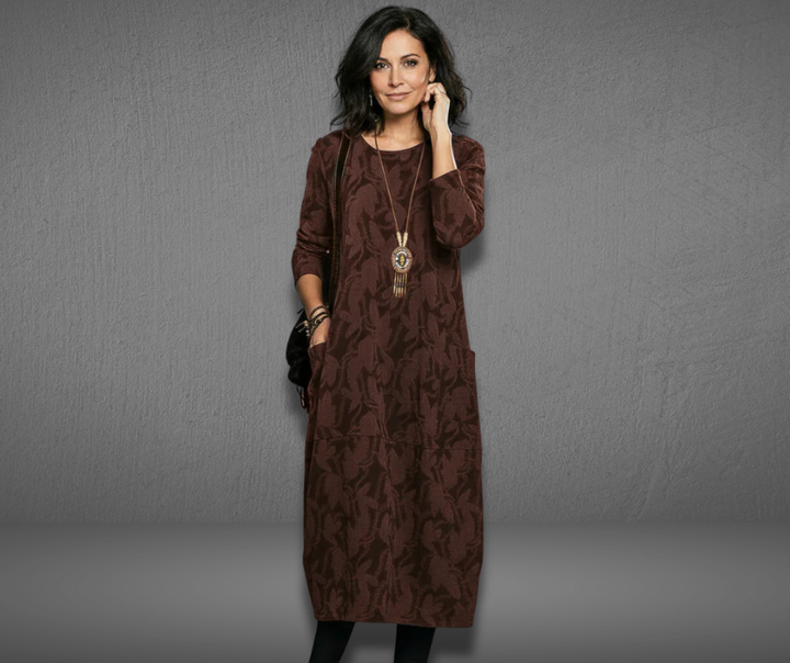 Emma | Winterkleid Damen stilvoll für festliche Anlässe