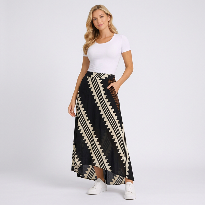 Catriona | Langer Rock mit modernem Schnitt