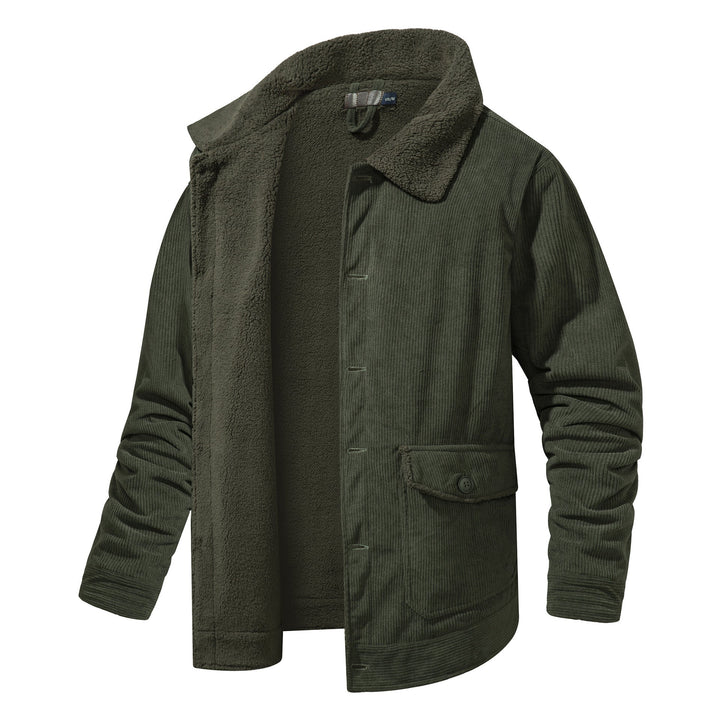 Toog | Cordjacke mit Sherpa-Futter für Herren