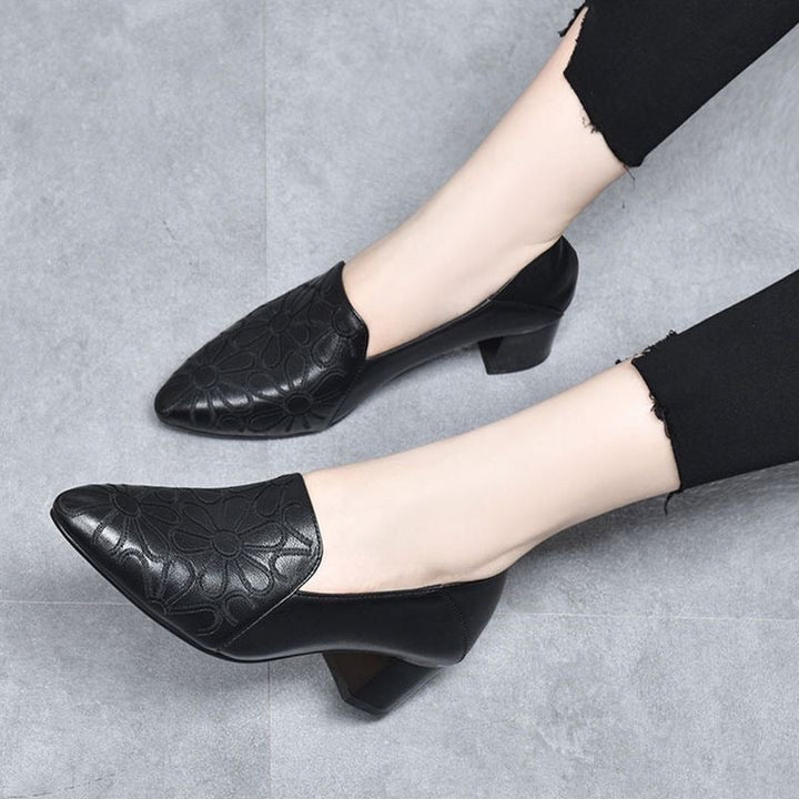 Viviane | Zeitlose Pumps aus glattem veganem Leder