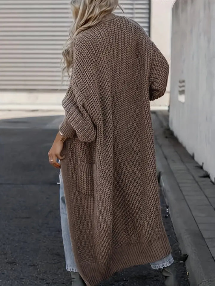 Franziska | Lange Strickjacke für kuschelige Tage