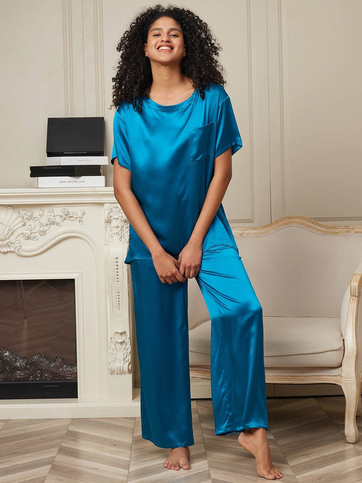 Gabriëlla | Satin Schlafanzug-Set für stilvolle Nächte