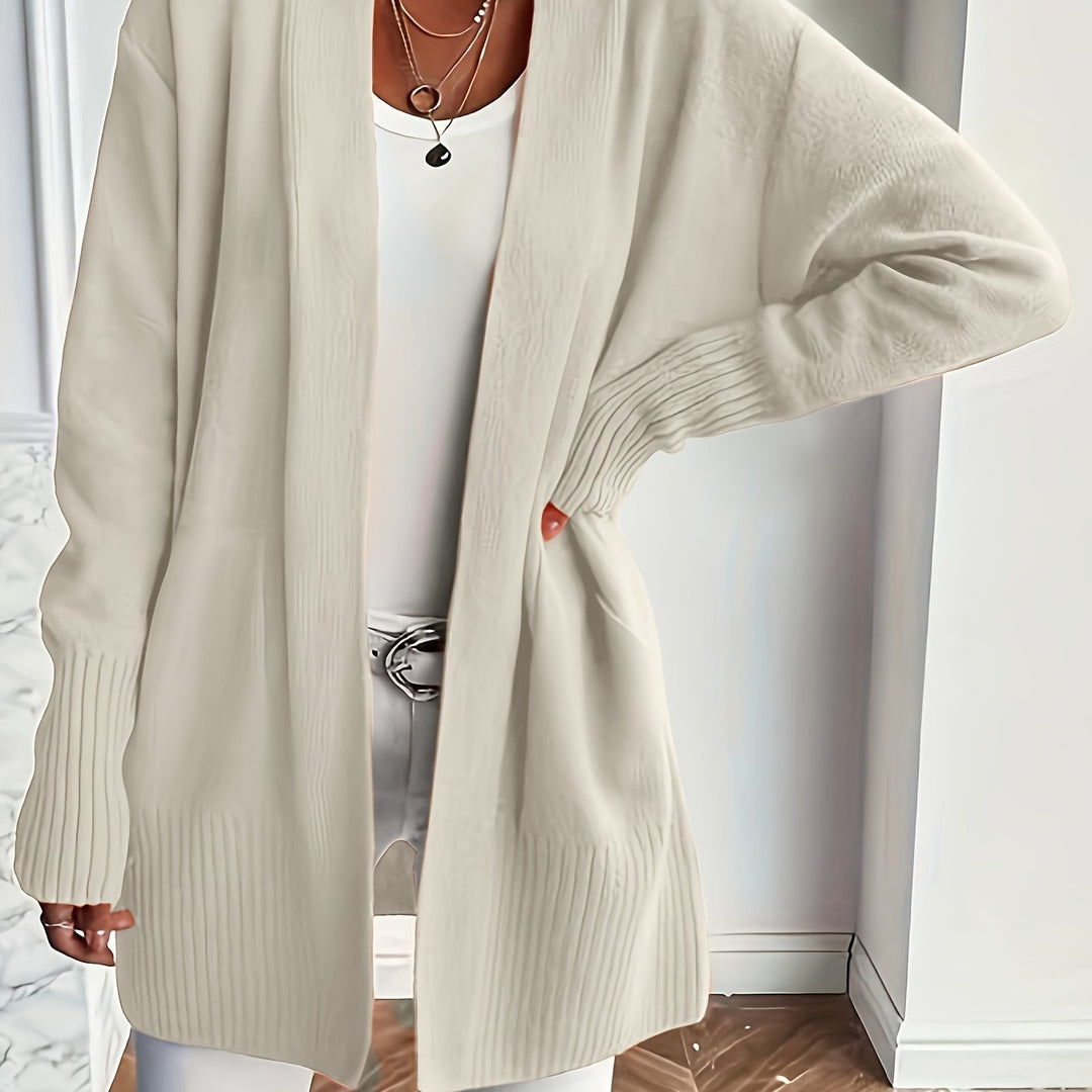 Sofia | Kuscheliger Cardigan mit offenem Schnitt