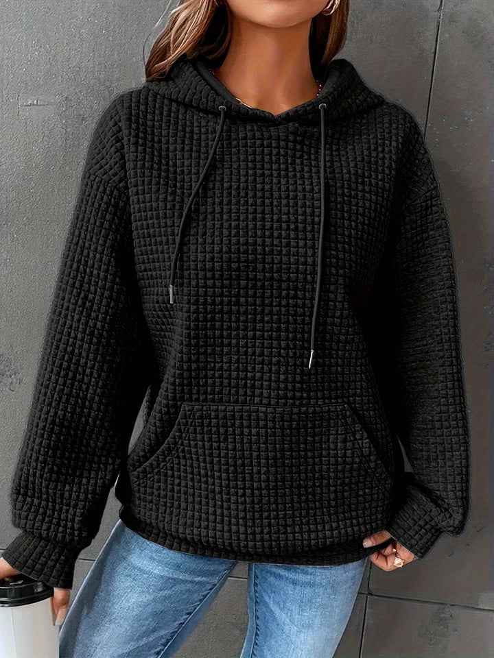 Clara | Waffelstrick Kapuzenpullover