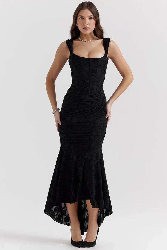 Ruby | Trendiges Maxikleid mit fließendem Schnitt
