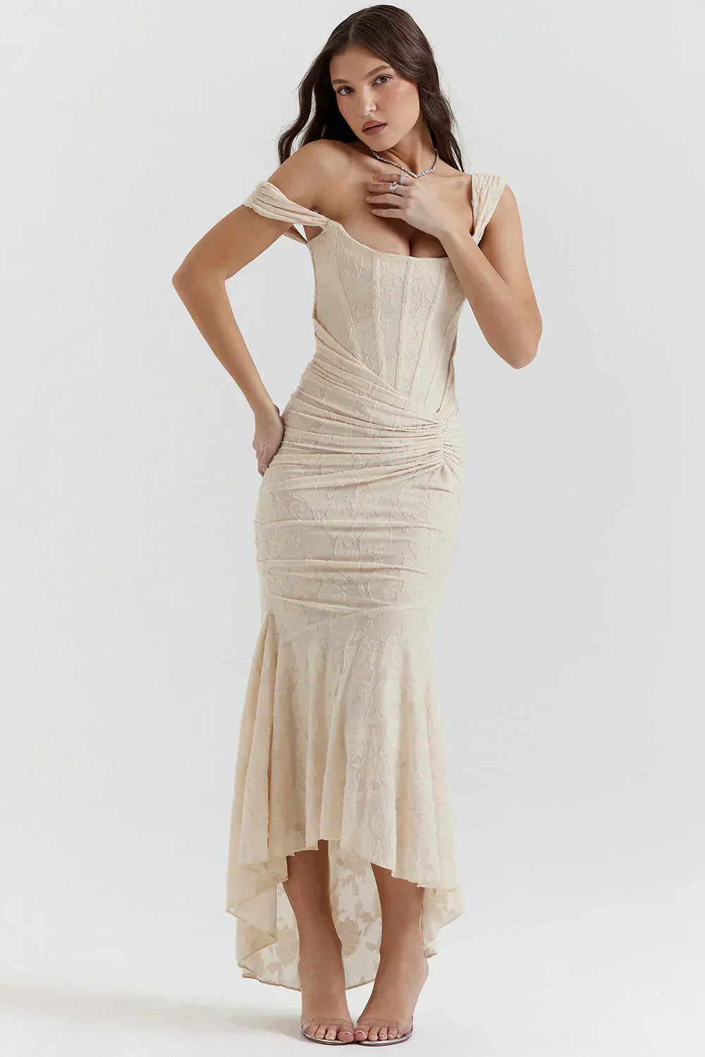 Ruby | Trendiges Maxikleid mit fließendem Schnitt