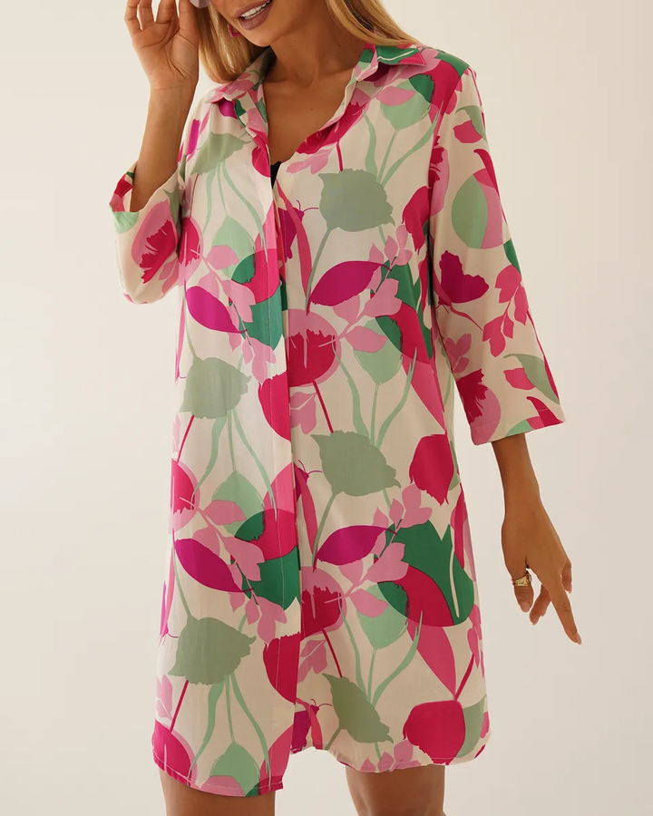 Ronja | Luftige Damen Langarm-Tunika mit Stil