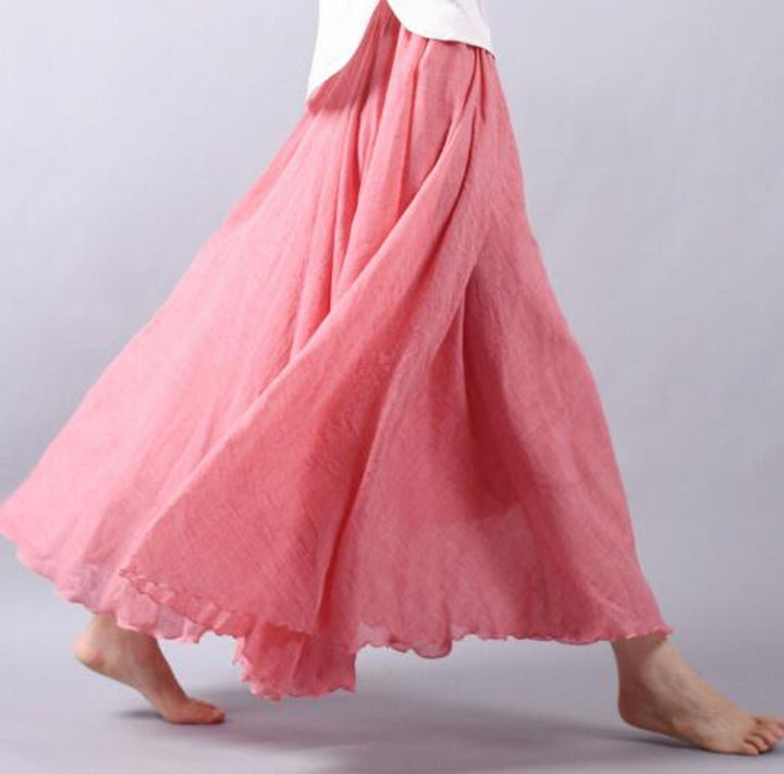 Ellery | Weiter Leinenrock mit Sommerlook