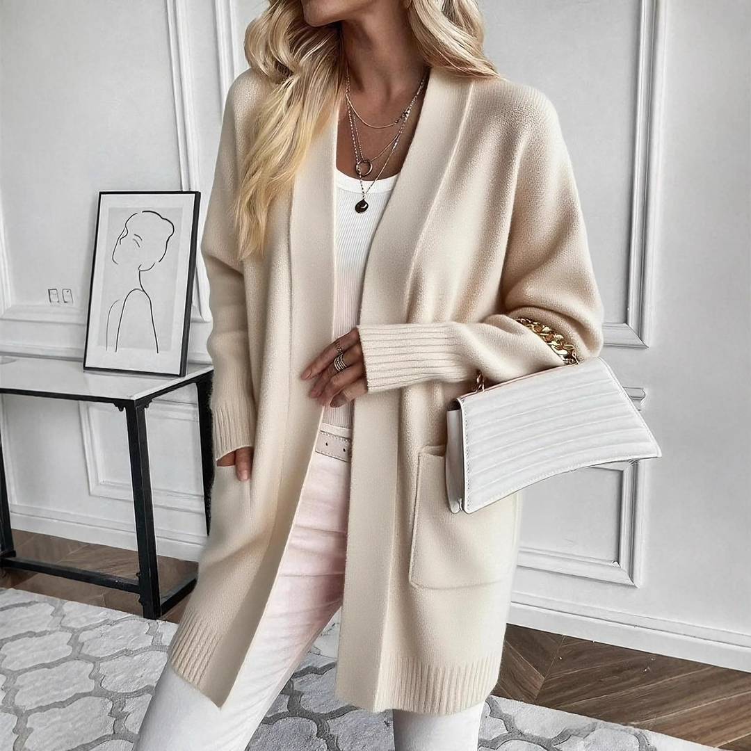 Sofia | Kuscheliger Cardigan mit offenem Schnitt