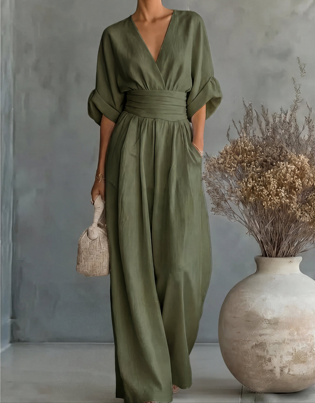 Emma | Eleganter Jumpsuit Mit Weitem Bein