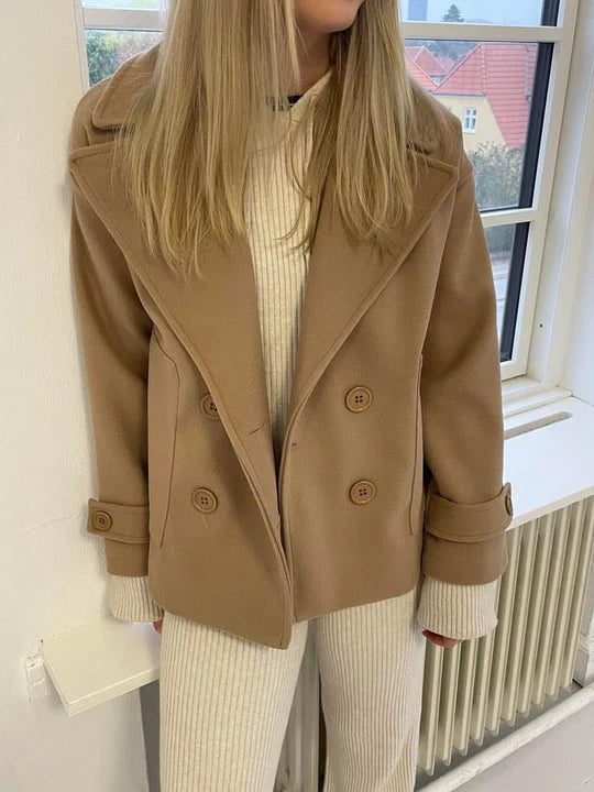 Sandra | Klassische Übergroße Jacke für kalte Tage
