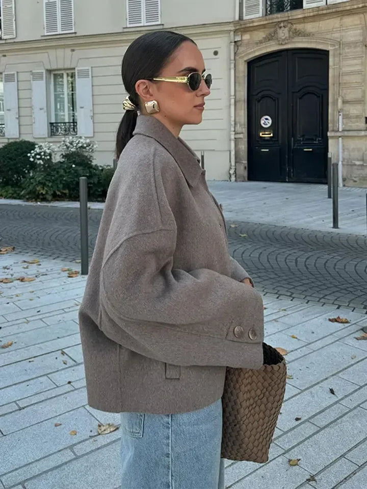 Theresa | Vielseitig kombinierbare elegante Übergangsjacke