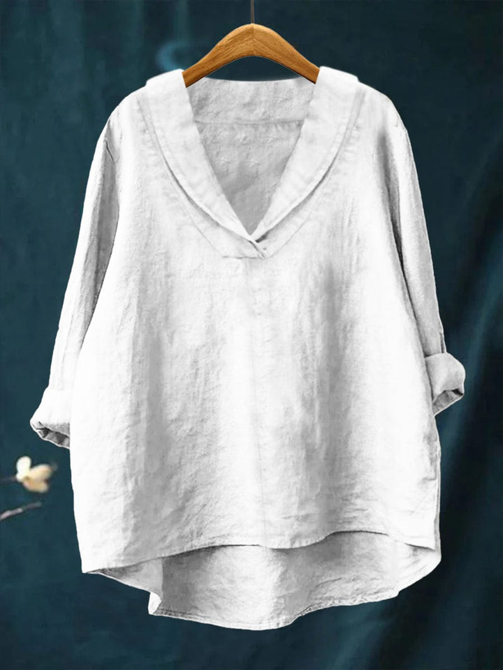 Sofia | Modische Sommerbluse Damen Leinen