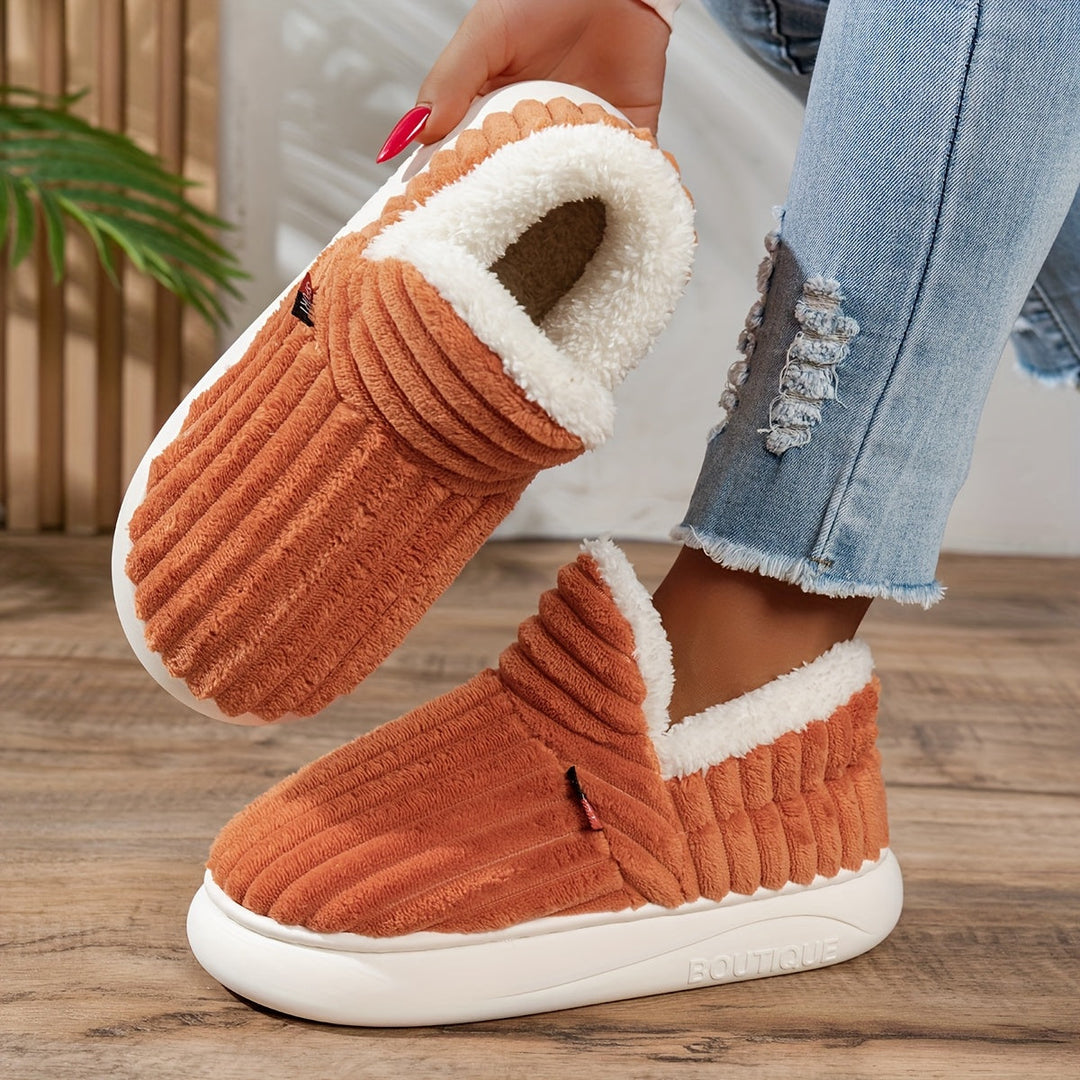 Lina | Gemütliche Plüsch-Pantoffeln für Damen
