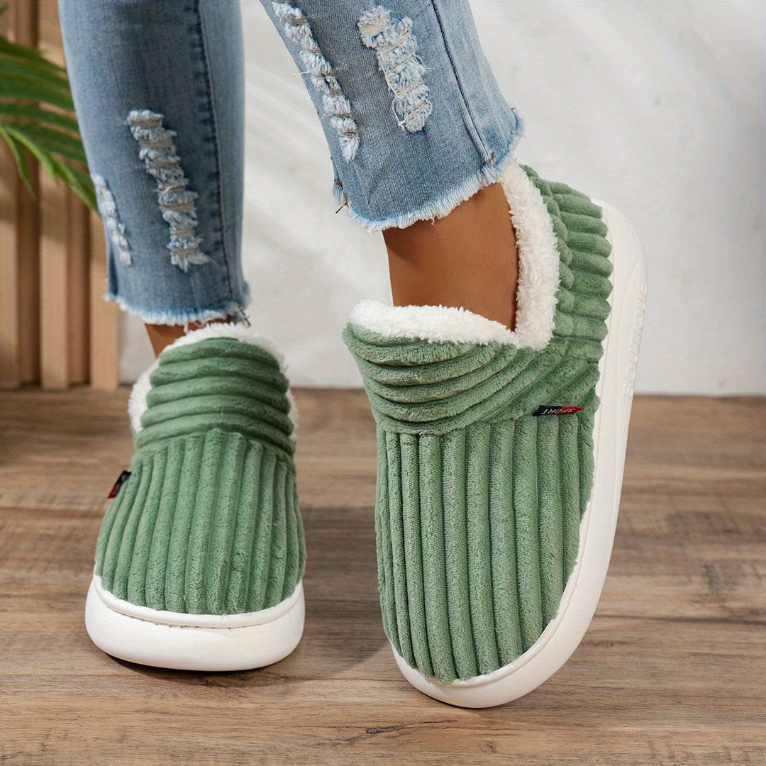 Lina | Gemütliche Plüsch-Pantoffeln für Damen