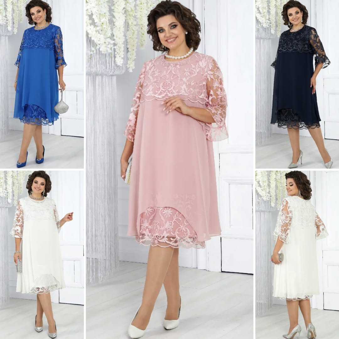Elina | Stilvolles Damen Midikleid lässig-elegant
