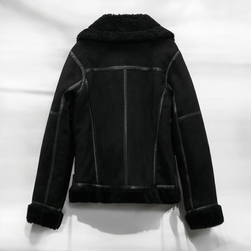 Prekta | Plüschgefütterte Damen-Motorradjacke